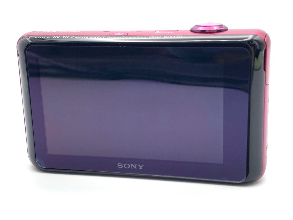 中古：C(やや難あり)】ソニー Cyber-shot DSC-WX170 P ピンク