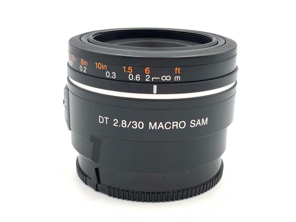 中古：C(やや難あり)】ソニー DT 30mm F2.8 Macro SAM [SAL30M28