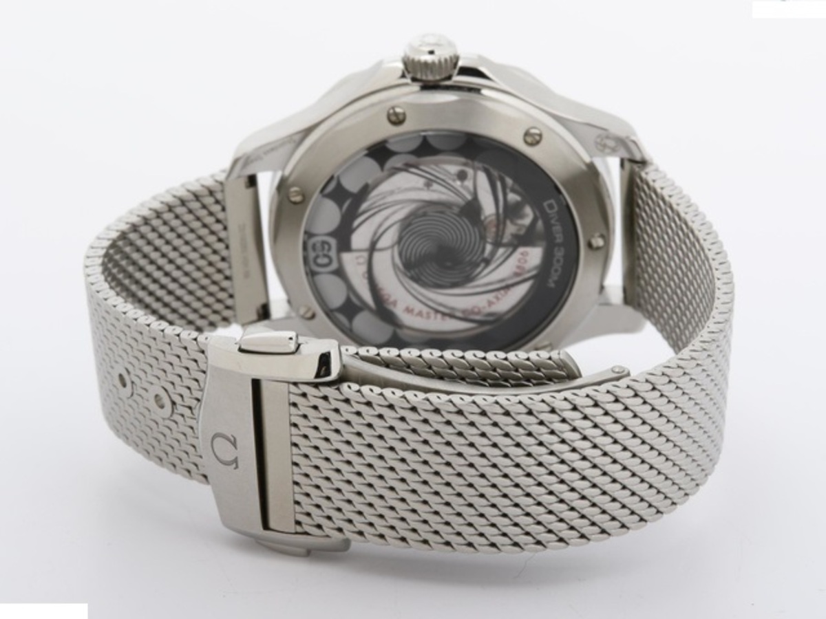 オメガ(OMEGA) シーマスター ダイバー300M ブルー 210.30.42.20.03.002 ステンレススティール ボンド映画60周年記念モデル