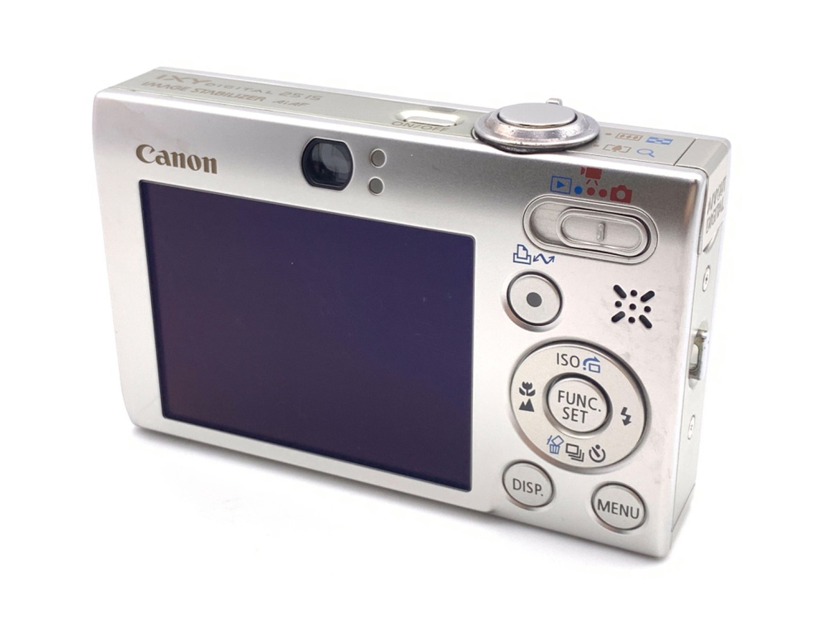 中古：B(並品)】キヤノン IXY DIGITAL 25 IS シルバー | 2476120024796