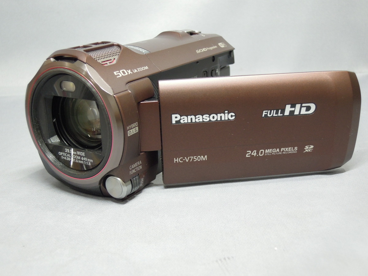 中古：AB(良品)】パナソニック HC-V750M-T ブラウン | 2476120029159