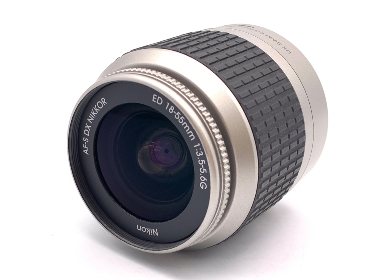 【中古】ニコン AF-S DX ED18-55/3.5-5.6Gシルバー