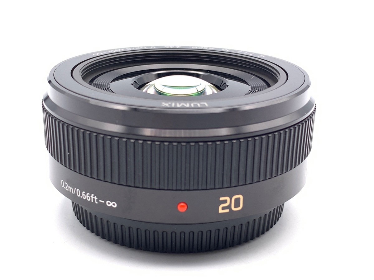 LUMIX G 20mm/F1.7 II ASPH. H-H020A-K [ブラック] 中古価格比較