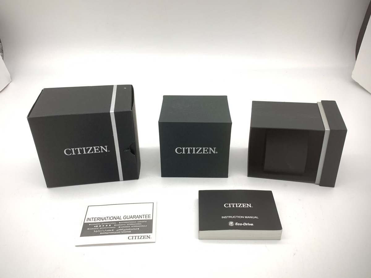 シチズン エコドライブ ブルー AT8154-82L/H800-R008498 チタン