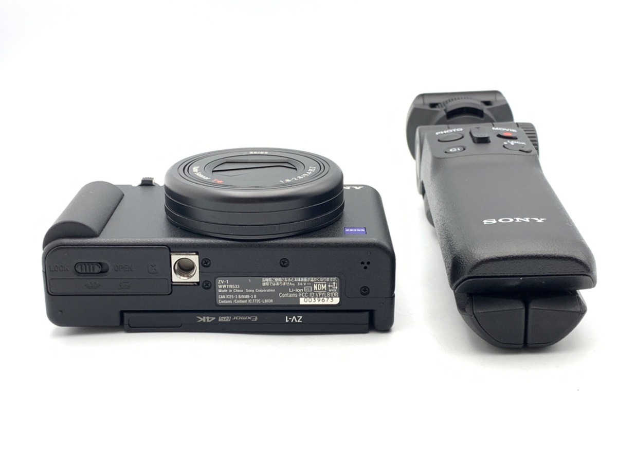 中古：A(美品)】ソニー VLOGCAM ZV-1G B シューティンググリップキット 