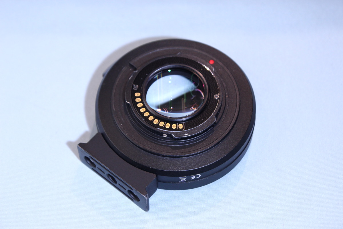 Commlite CM-AEF-MFTマウントアダプター中古 中古：AB(良品)】Commlite CM-AEF-MFT Booster 電子マウントアダプター