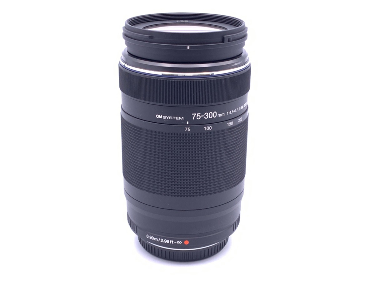 オリンパス M.ZUIKO 75-300mm F4.8-6.7II 中古 M.ZUIKO DIGITAL ED 75-300mm F4.8-6.7 II [ブラック] 中古価格