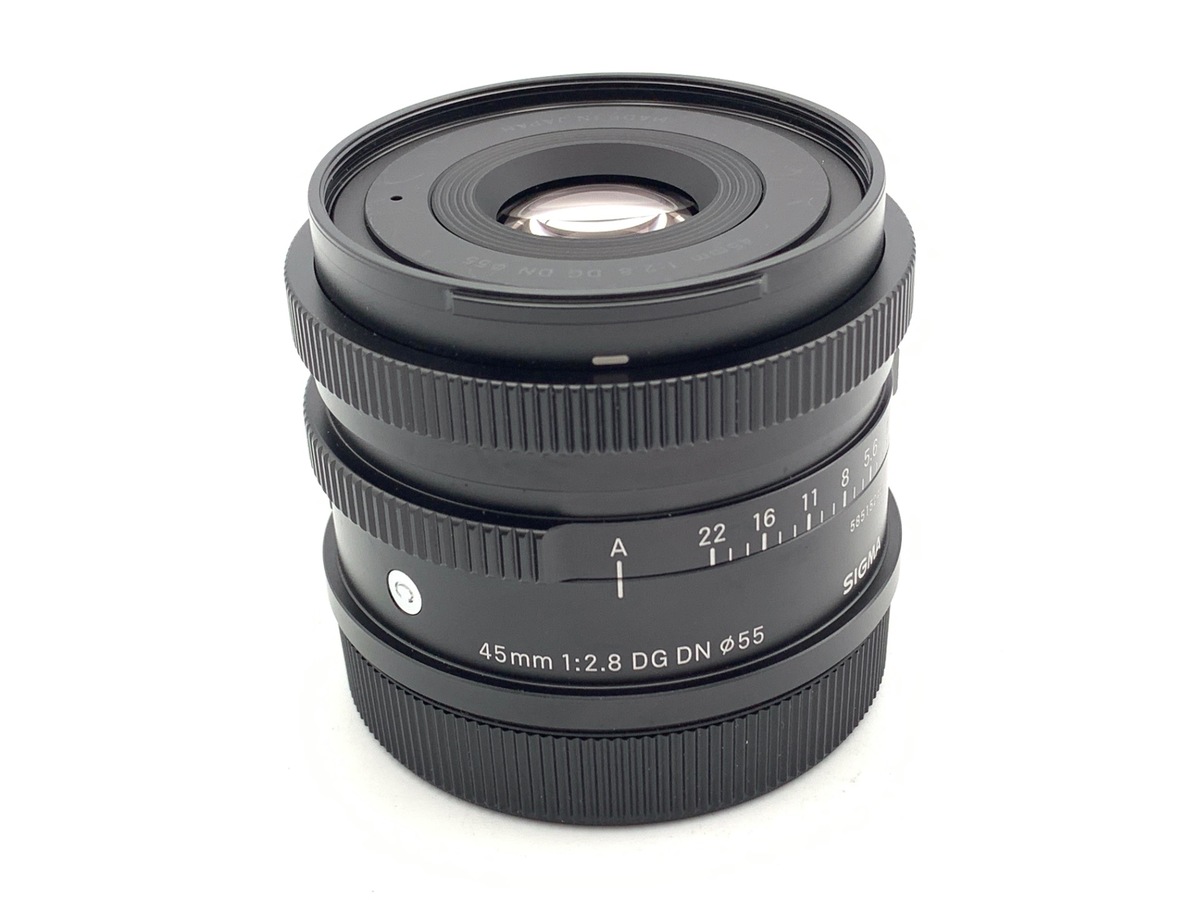 シグマ 45㎜ F2.8 DG DN 　Lマウント シグマ、フルサイズミラーレス用単焦点レンズ「45mm F2.8 DG DN