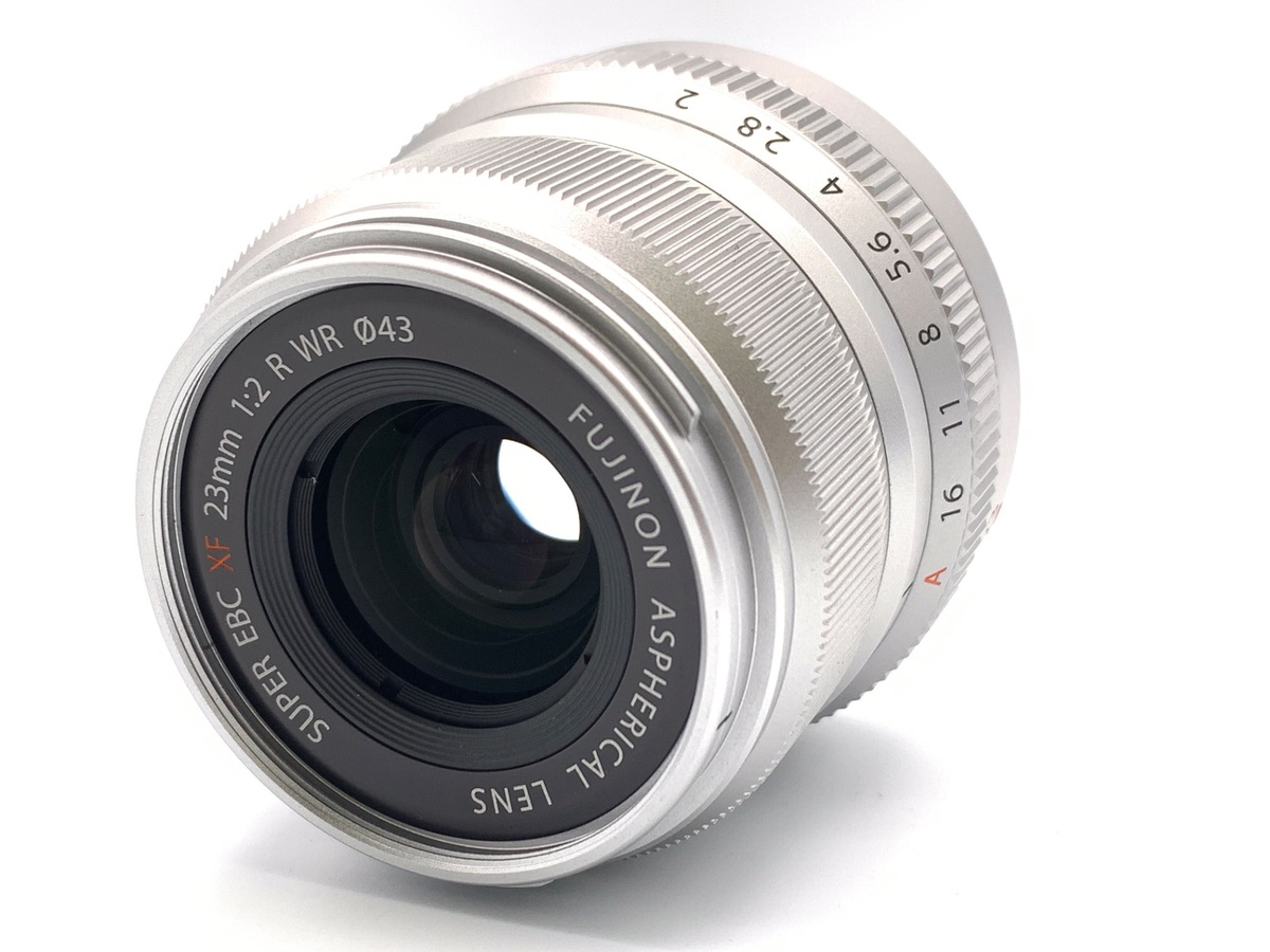 【キタムラ良品】 XF 23mm F2 R WR シルバー UVフィルター付 キタムラ良品】 XF 23mm F2 R WR シルバー UVフィルター付