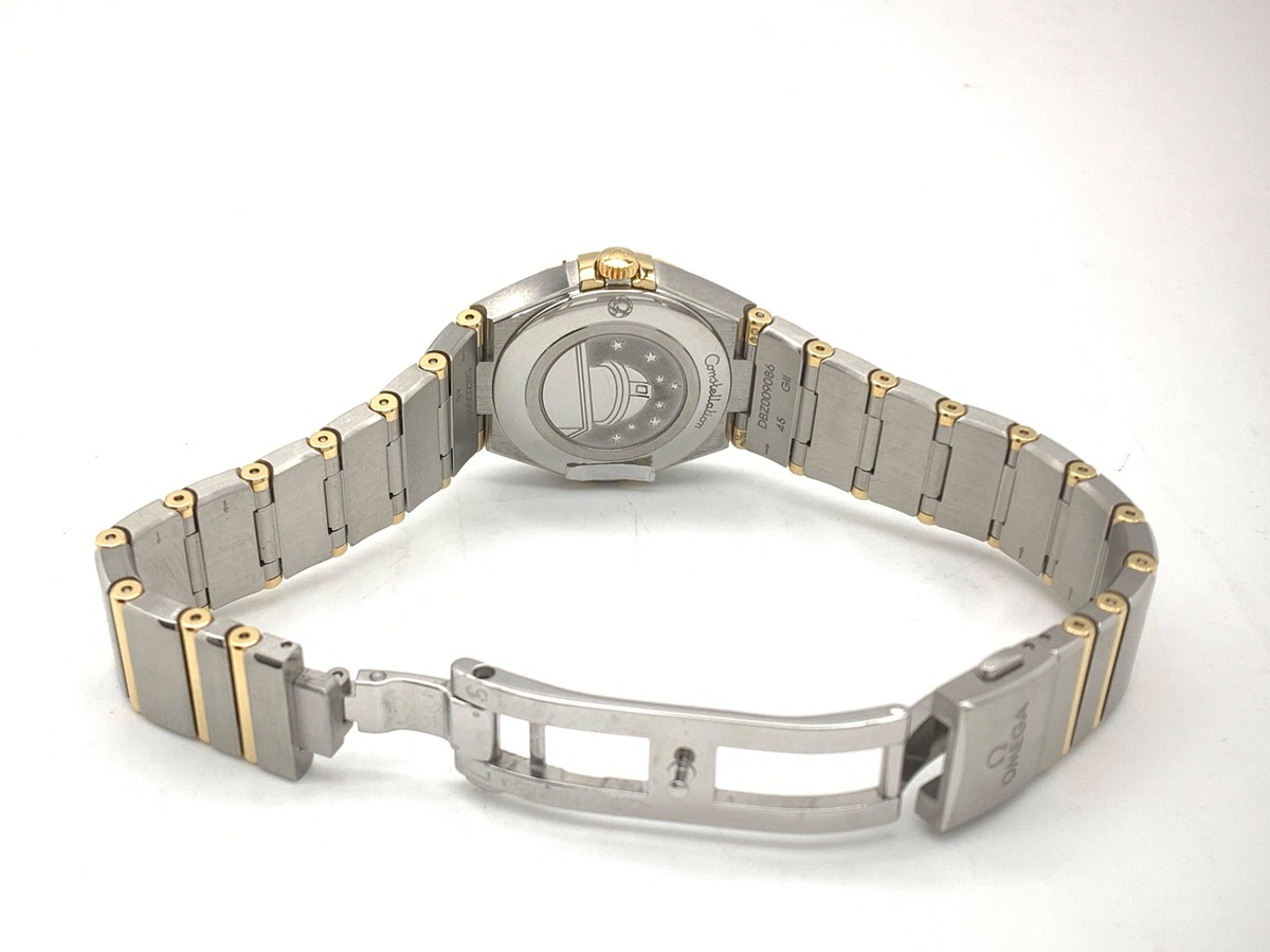 オメガ(OMEGA) コンステレーション マンハッタン シルバー 131.20.28.60.52.002 ステンレススティール/イエローゴールド 12Pダイヤ