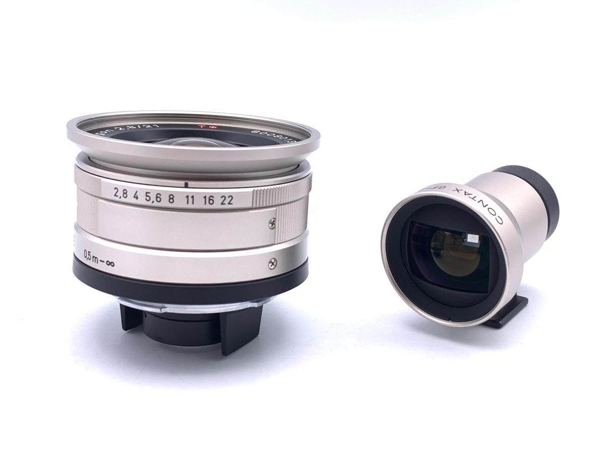 【中古】(コンタックス) CONTAX G ビオゴン T 21/2.8 シルバー 中古】(コンタックス) CONTAX G BIOGON 21/2.8 T* シルバー｜ナニワ