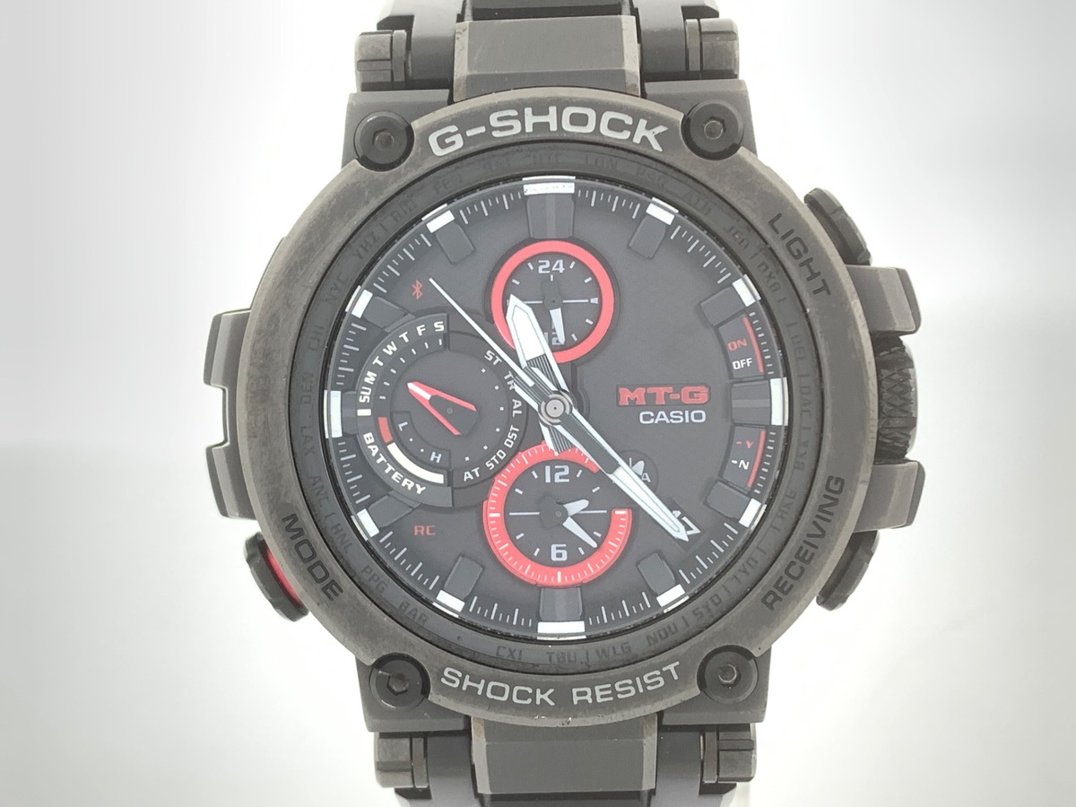 カシオ G-SHOCK ブラック MTG-B1000B-1AJF 樹脂