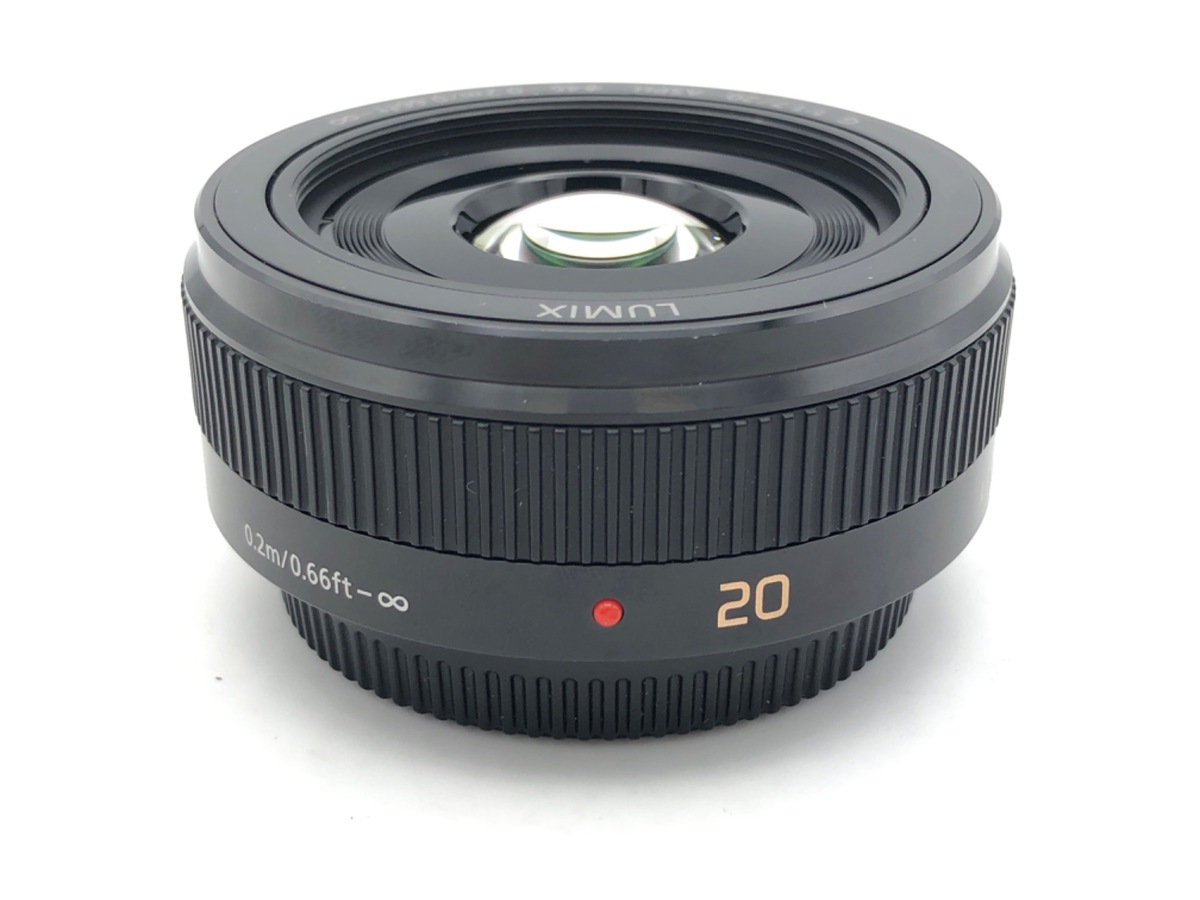 LUMIX G 20mm F1.7 ASPH. 中古 中古】パナソニック LUMIX G 20mm F1.7 II ASPH. [H-H020A] ブラック
