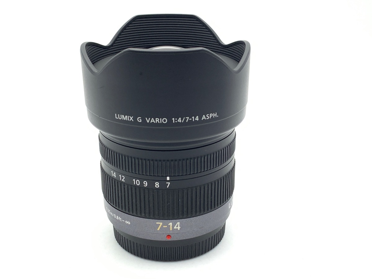 中古】パナソニック LUMIX G VARIO 7-14mm/F4.0 ASPH. [H-F007014