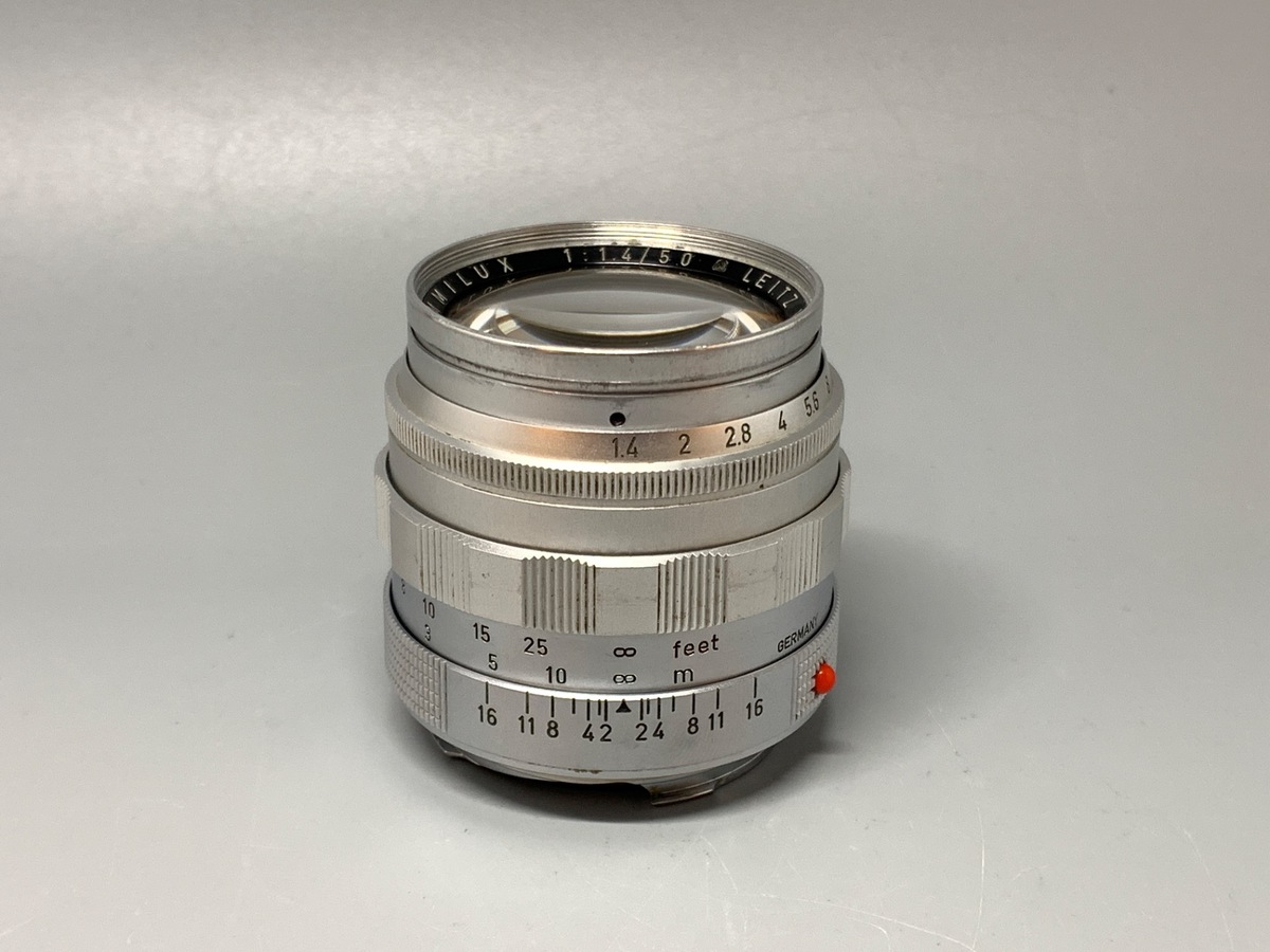 【中古】ライカ ズミルックスM 50mm F1.4 クローム