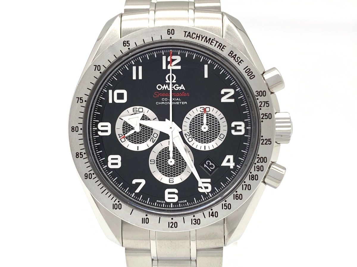 オメガ(OMEGA) スピードマスター ブロードアロー1957 ブラック 321.10.44.50.01.001 ステンレススティール