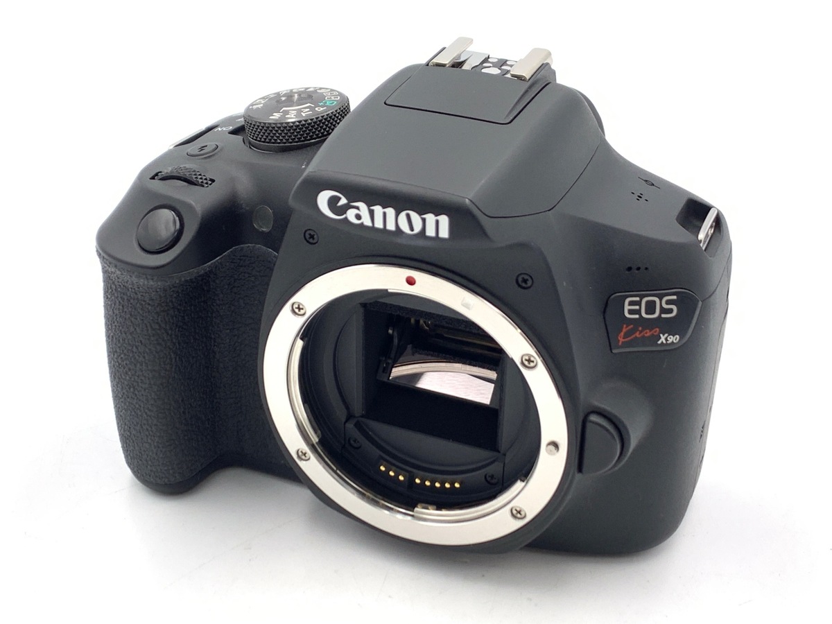 ■完動品 美品　Canon EOS Kiss X90 ショット数3007 キヤノン EOS Kiss X90(W)・EF-S18-55 IS II レンズキット『納期