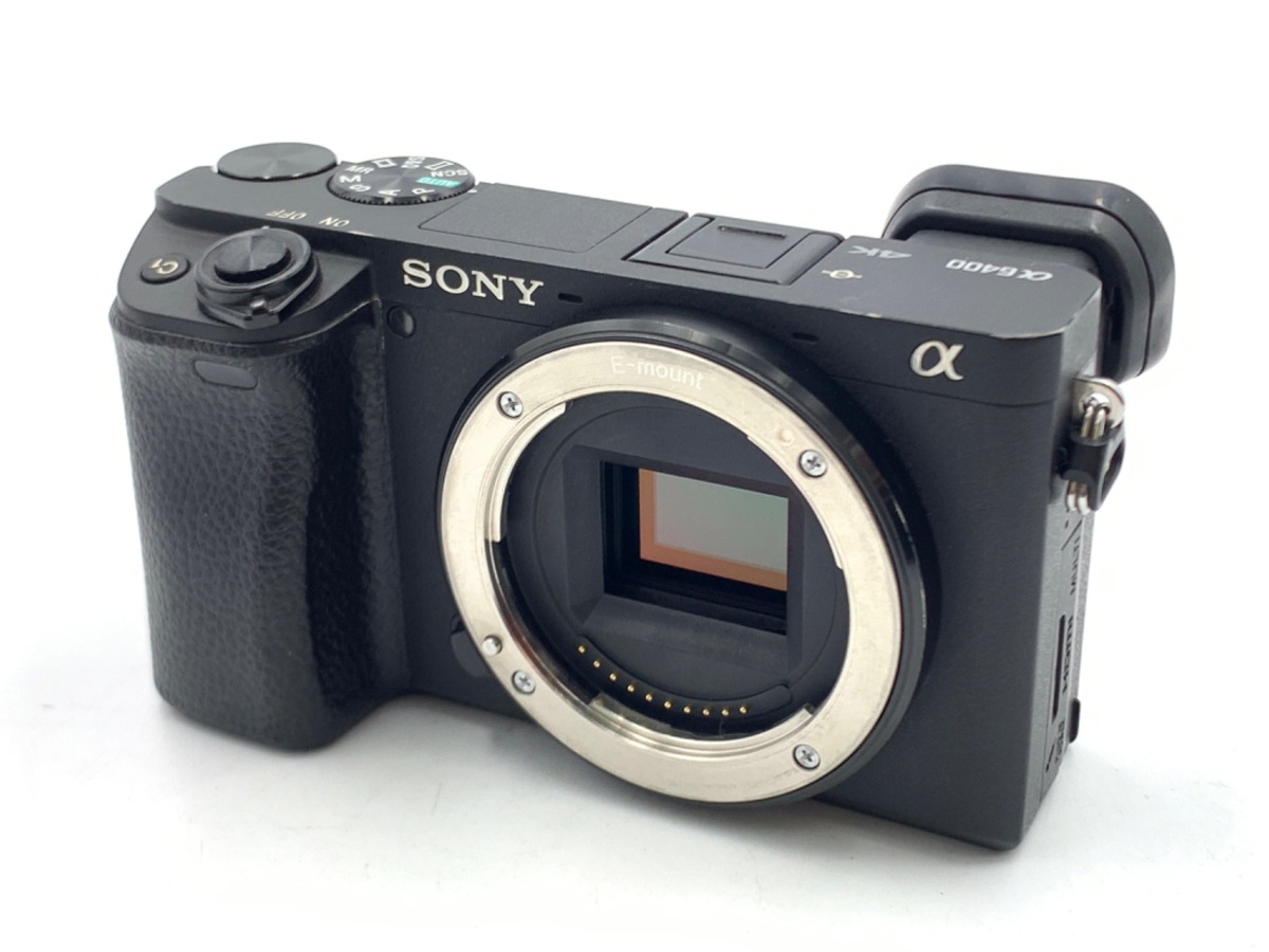 【極上品】ソニー α6400 ボディ ブラック [ILCE-6400 B] α6400 ミラーレス一眼カメラ ブラック ILCE-6400-B [ボディ単体