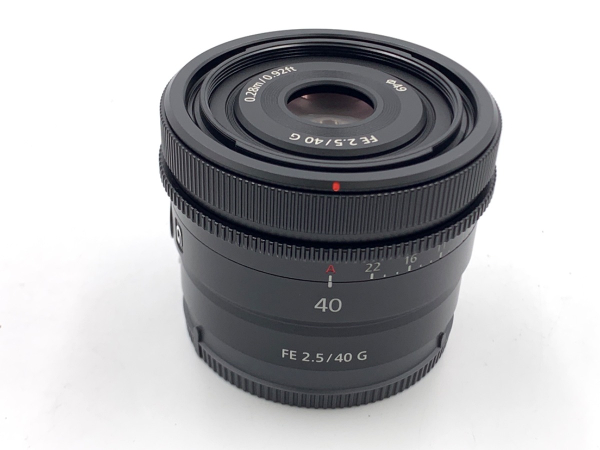 FE 40mm F2.5 G SEL40F25G 中古価格比較 - 価格.com