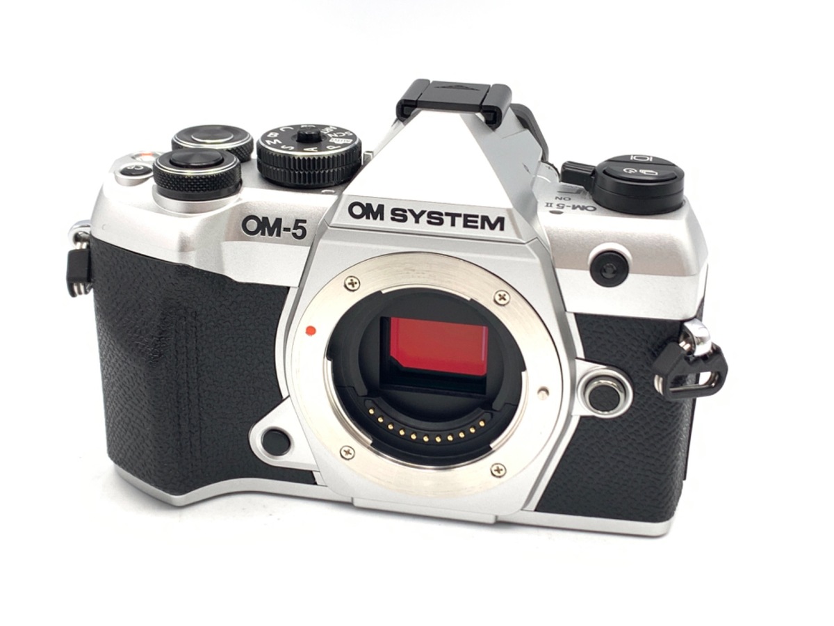 中古：AB(良品)】OM SYSTEM OM-5 Mark II ボディ シルバー | 2483140021384