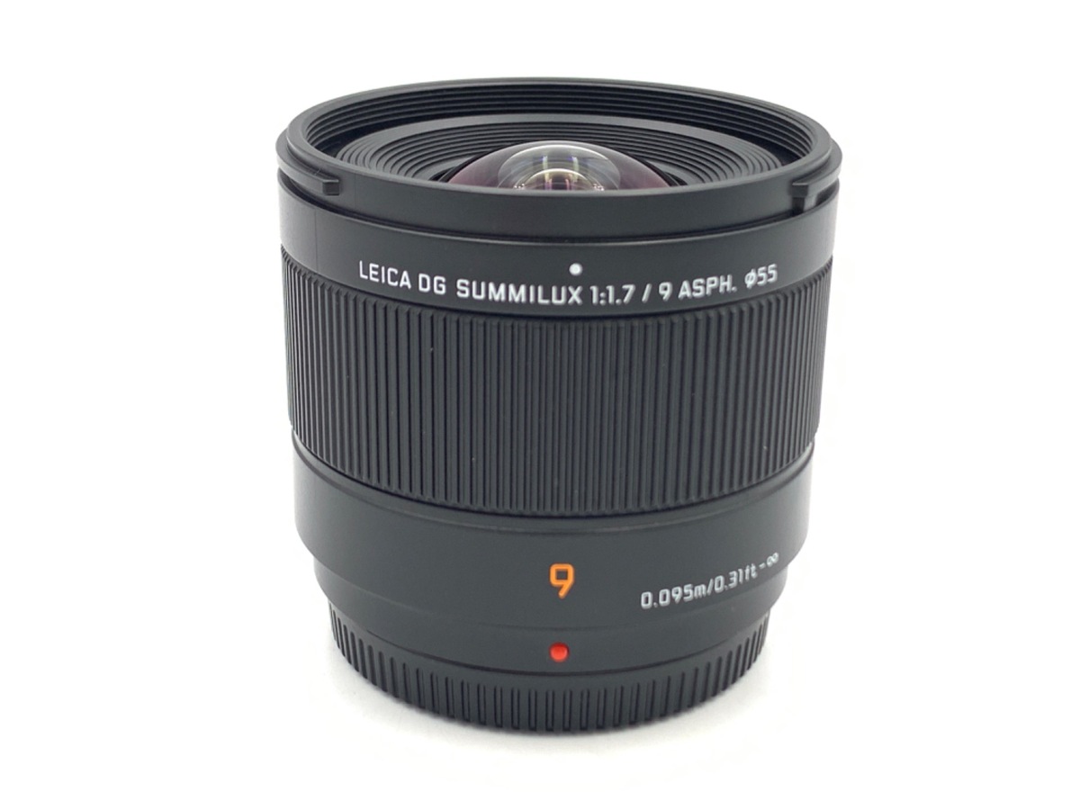 中古】パナソニック LEICA DG SUMMILUX 9mm/F1.7 ASPH. [H-X09] 在庫