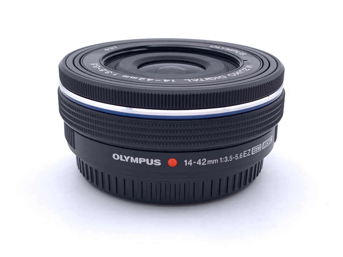 中古】オリンパス M.ZUIKO DIGITAL ED 14-42mm F3.5-5.6 EZ ブラック