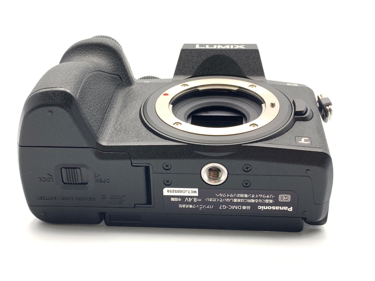 中古：B(並品)】パナソニック LUMIX DMC-G7-K ボディ ブラック