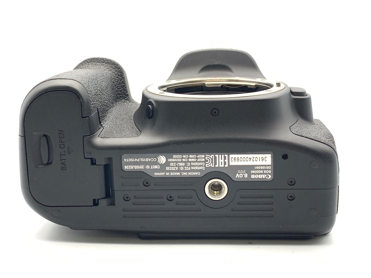 中古】キヤノン EOS 80D ボディ｜｜カメラのキタムラネットショップ