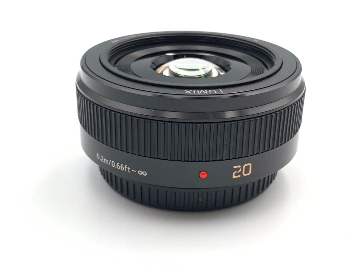 LUMIX G 20mm/F1.7 II ASPH. H-H020A-K [ブラック] 中古価格比較