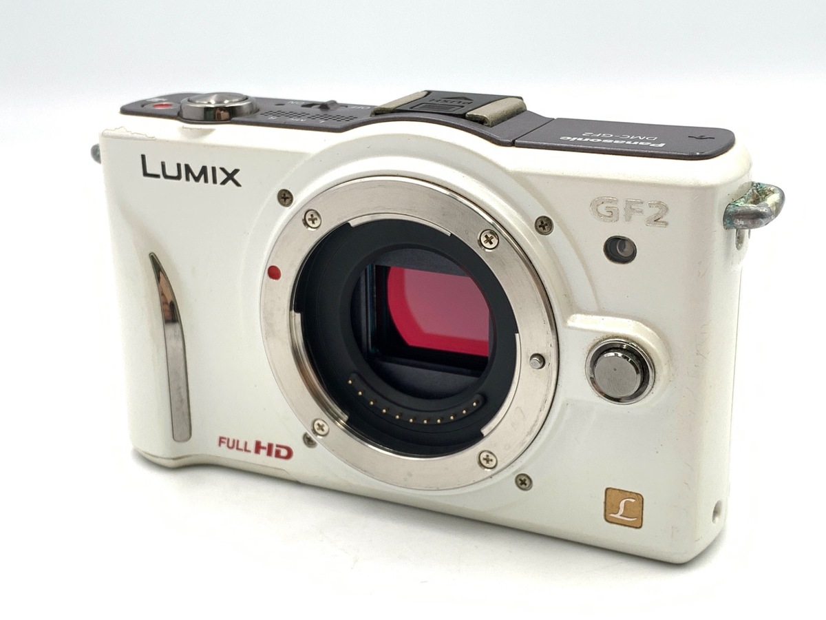 中古：AB(良品)】パナソニック DMC-GF2 ボディ シェルホワイト