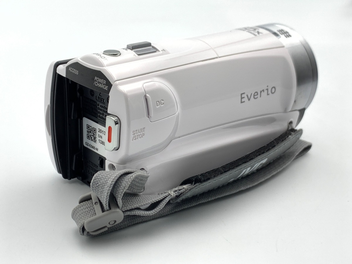 中古】ビクター Everio GZ-E565-W シルキーホワイト｜｜カメラの