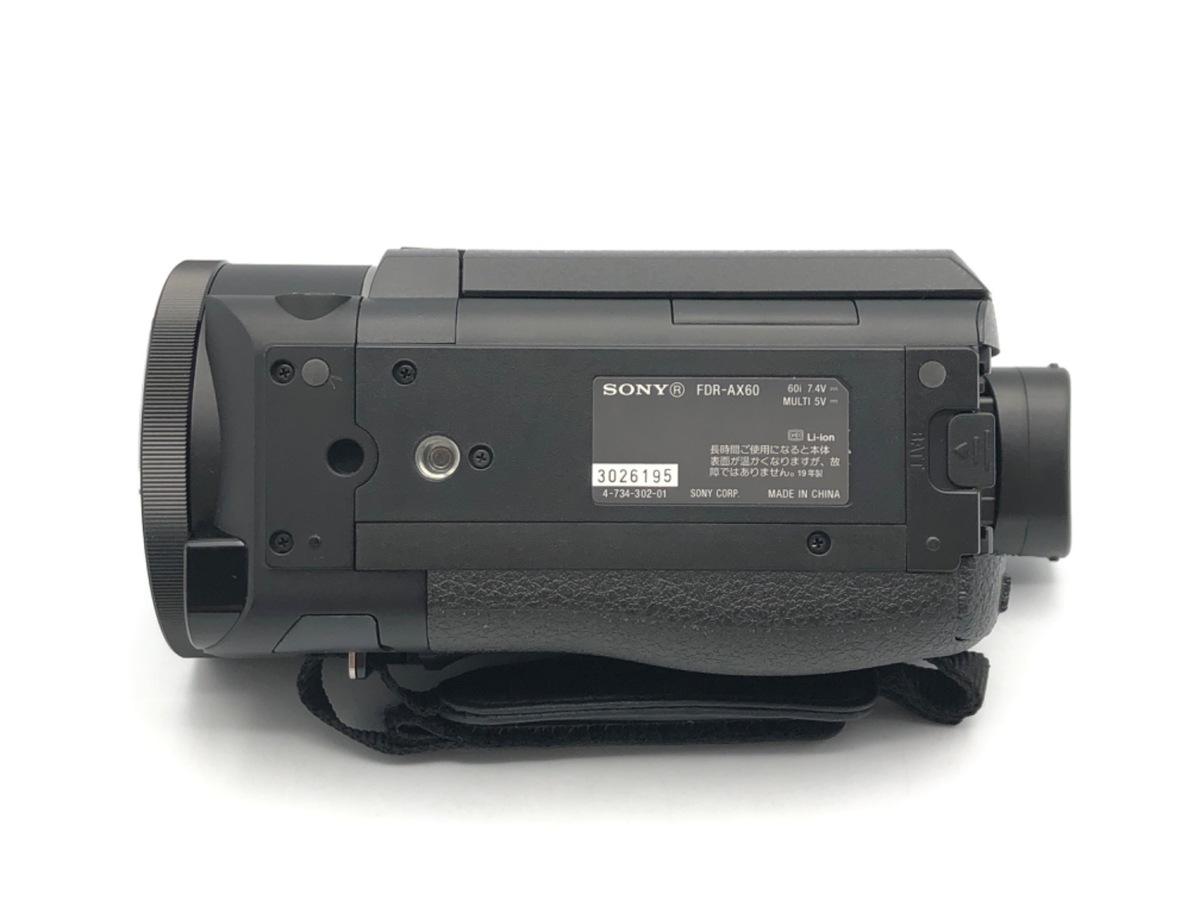SONY 4Kビデオカメラレコーダー FDR-AX60+バッテリーパック大1個 SONY 4Kビデオカメラレコーダー FDR-AX60+バッテリーパック大1個