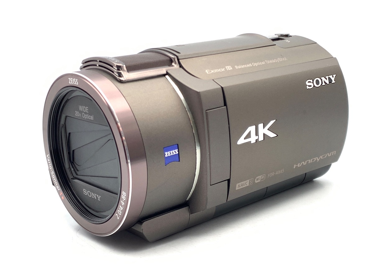 中古：A(美品)】ソニー デジタル4Kビデオカメラレコーダー FDR-AX45 TI 