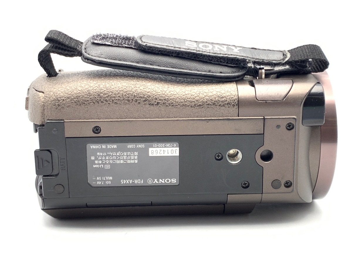 ソニー FDR-AX45 TI デジタル4Kビデオカメラレコーダー 中古 #1 中古：A(美品)】ソニー デジタル4Kビデオカメラレコーダー FDR-AX45 TI