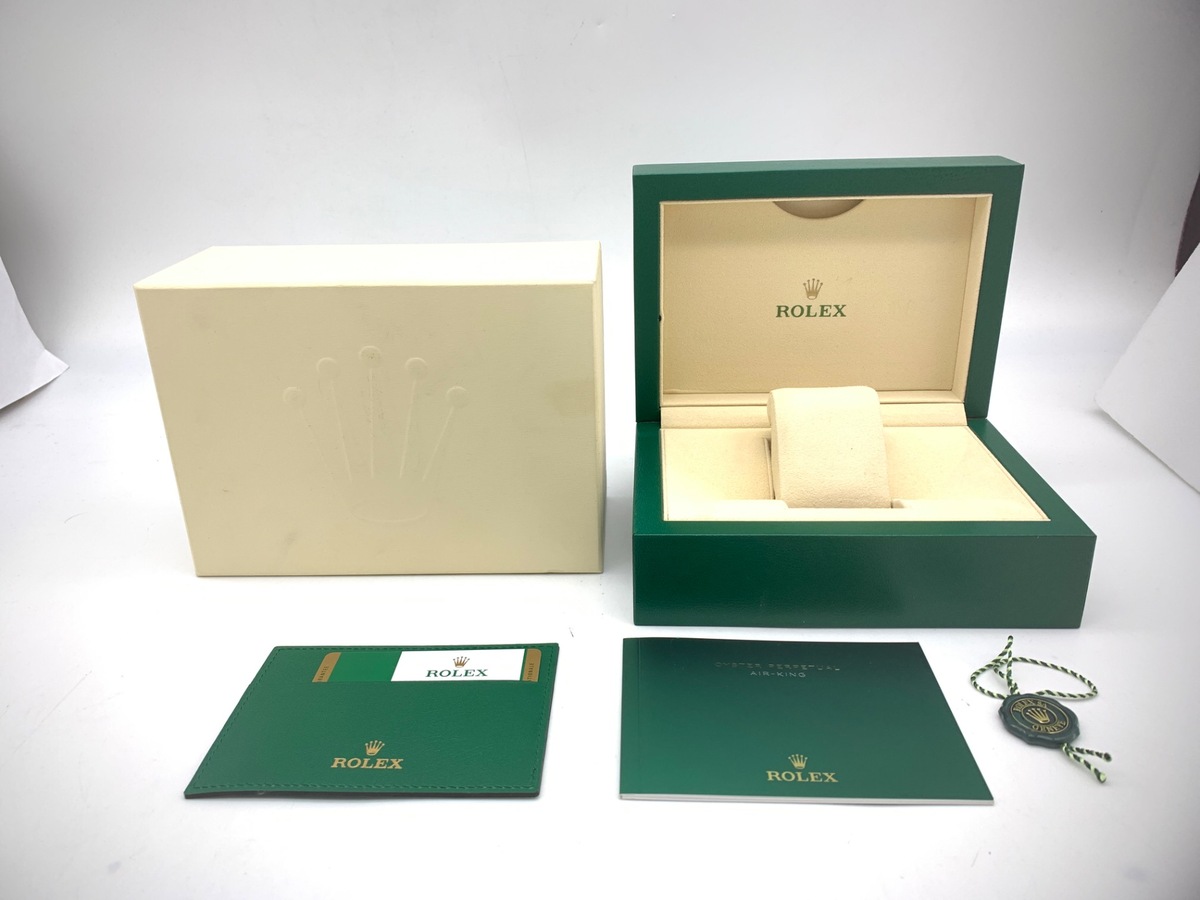 ロレックス(ROLEX) エアキング ブラック 116900 ステンレススティール