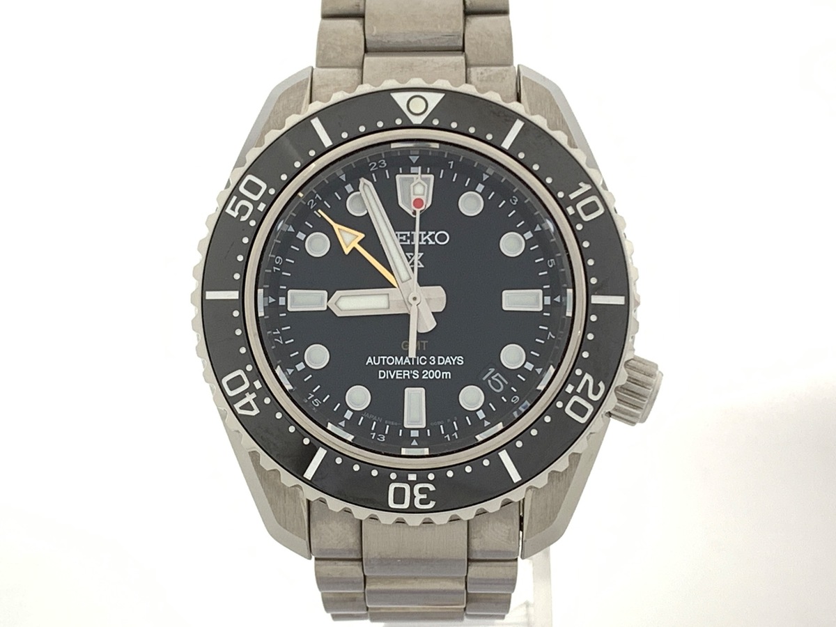 中古：B(並品)】セイコー プロスペックス ブラック SBEJ011/6R54-00D0