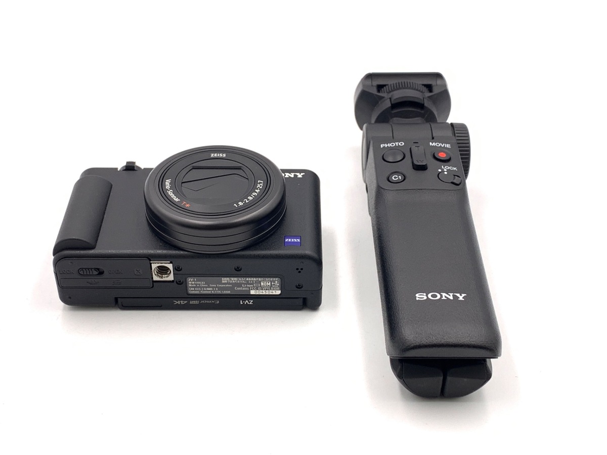 中古】ソニー VLOGCAM ZV-1G B シューティンググリップキット ブラック 