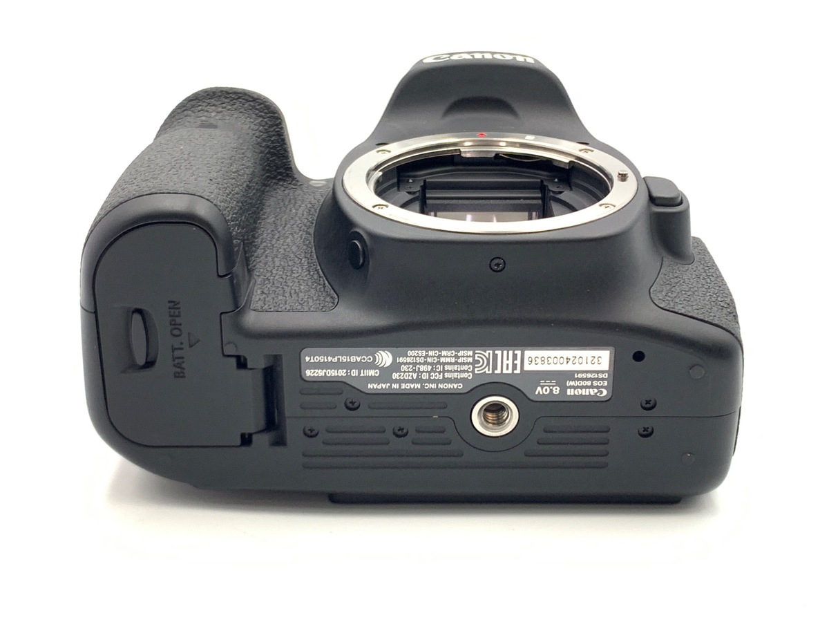 中古】キヤノン EOS 80D ボディ｜｜カメラのキタムラネットショップ