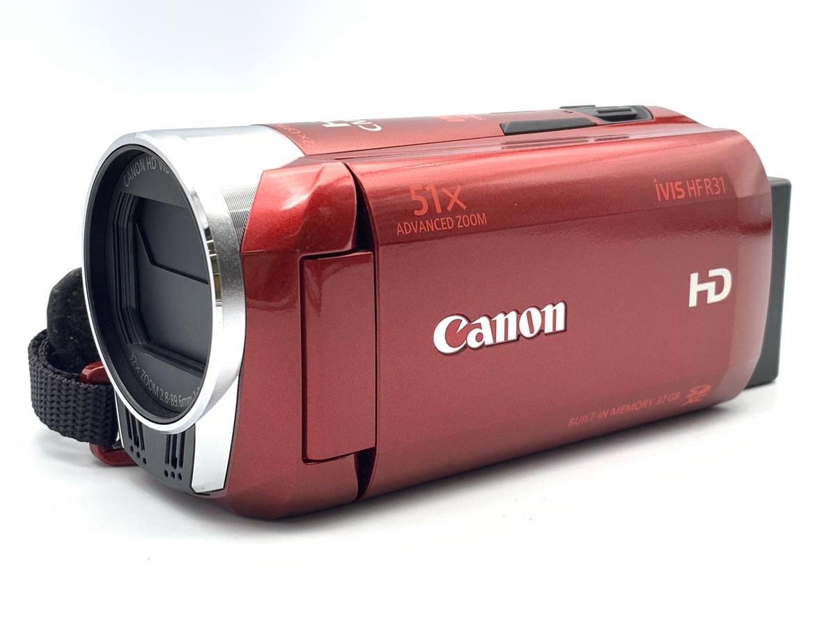 Canon IVIS HF R31 レッド ビデオカメラ 本体 中古】キヤノン iVIS HF R31 レッド｜｜カメラのキタムラネットショップ