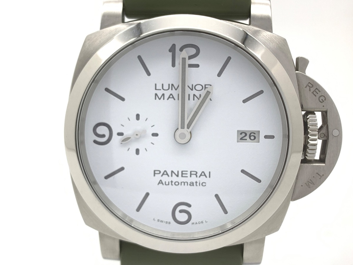 パネライ ルミノール マリーナ ホワイト PAM01314 ステンレススティール