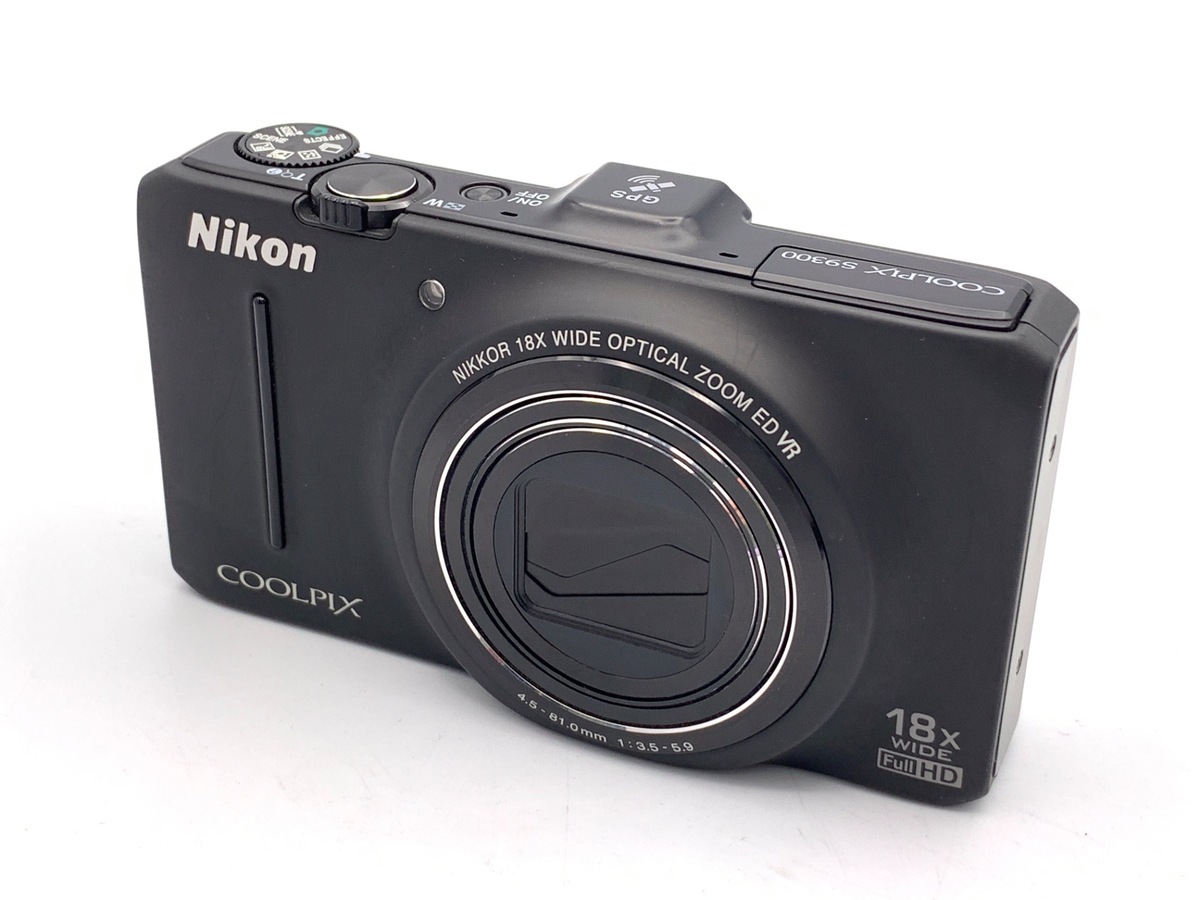 中古：B(並品)】ニコン COOLPIX S9300 ノーブルブラック | 2449510052563