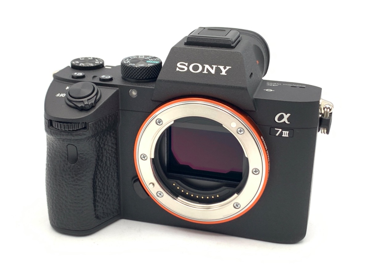 SONY α7 III ILCE-7M3 ミラーレス カメラ 本体 ボディ α7III ミラーレス一眼カメラ ブラック ILCE-7M3 [ボディ単体] SONY