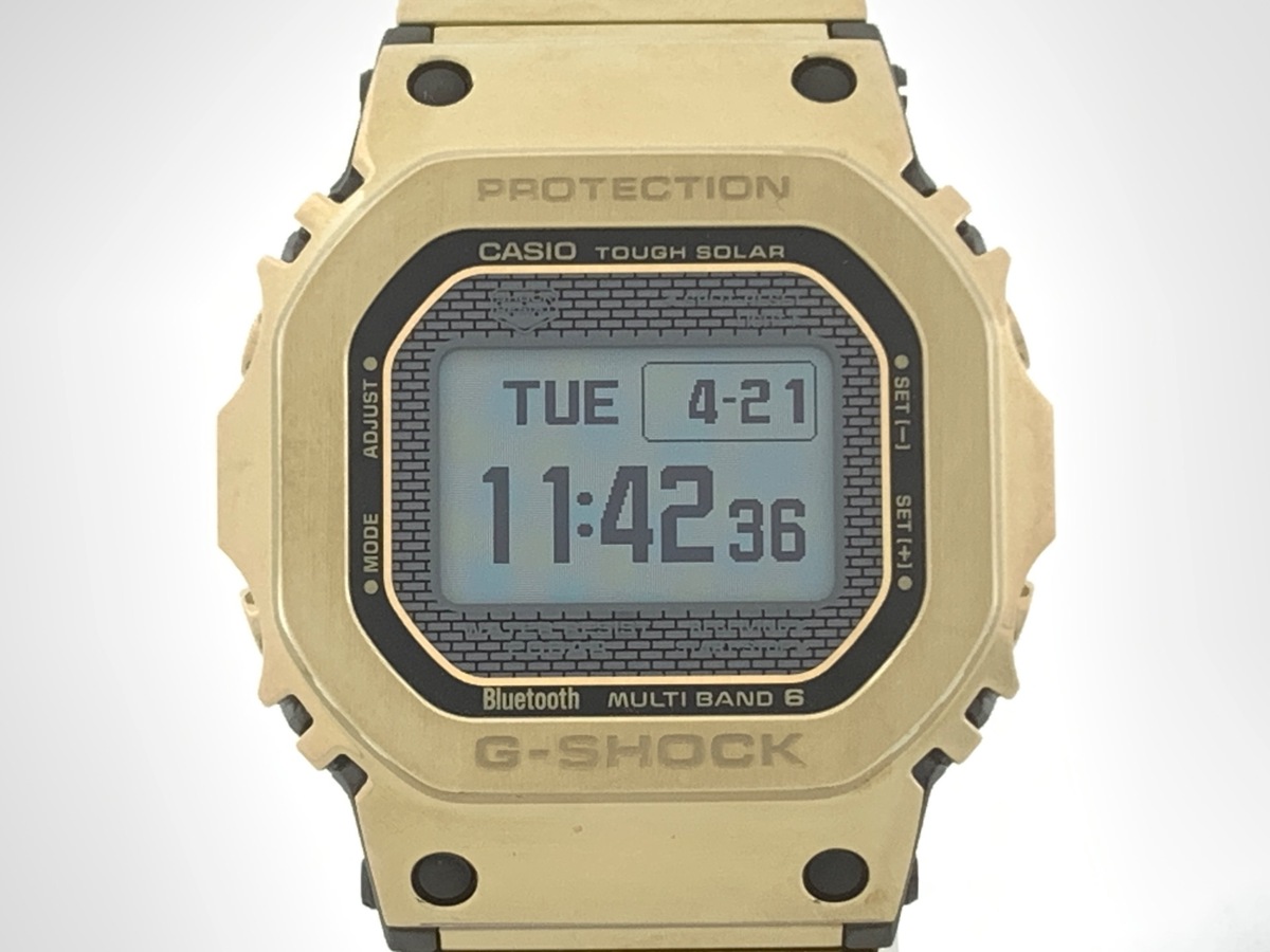 【古着高円寺】CASIO G-SHOCK 9JF ゴールド カシオ G-SHOCK ゴールド GMW-BZ5000GD-9JF ステンレススティール