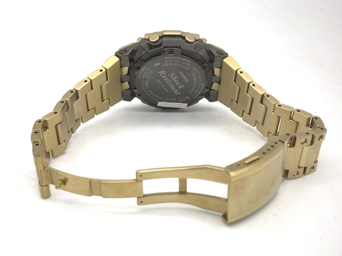 カシオ G-SHOCK ゴールド GMW-BZ5000GD-9JF ステンレススティール