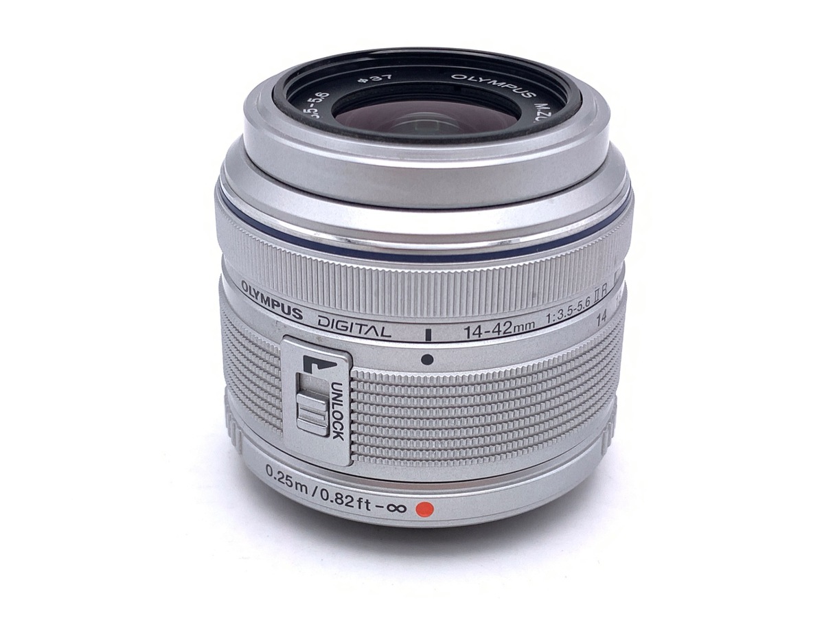 中古】オリンパス M.ZUIKO DIGITAL 14-42mm F3.5-5.6 II R シルバー