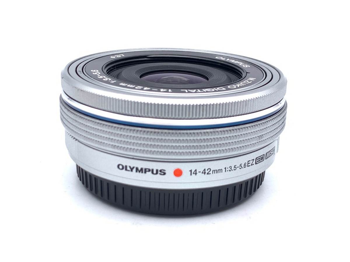中古】オリンパス M.ZUIKO DIGITAL ED 14-42mm F3.5-5.6 EZ シルバー