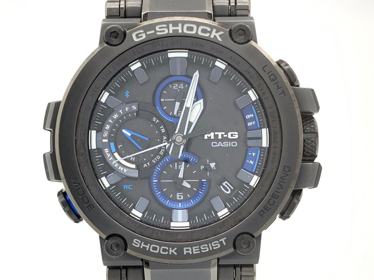 カシオ G-SHOCK MT-G ブラック MTG-B1000BD-1AJF ステンレススティール/樹脂