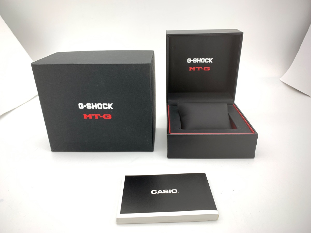 カシオ G-SHOCK MT-G ブラック MTG-B1000BD-1AJF ステンレススティール/樹脂