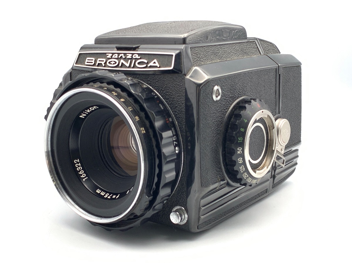 ブロニカ Nikon NIKKOR-P 75mm F2.8 レンズ#2508-2 ゼンザ ブロニカ Zenza Bronica EC-TL / Nikon Nikkor-P C 75mm F2.8