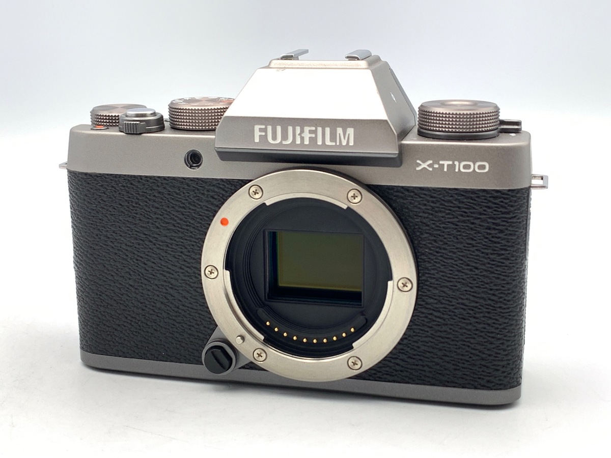 中古：AB(良品)】フジフイルム X-T100 ボディ ダークシルバー